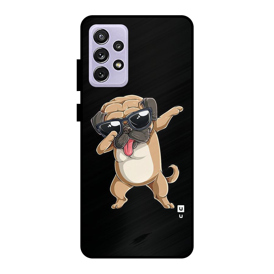 Dab Cool Dog Metal Back Case for Galaxy A72