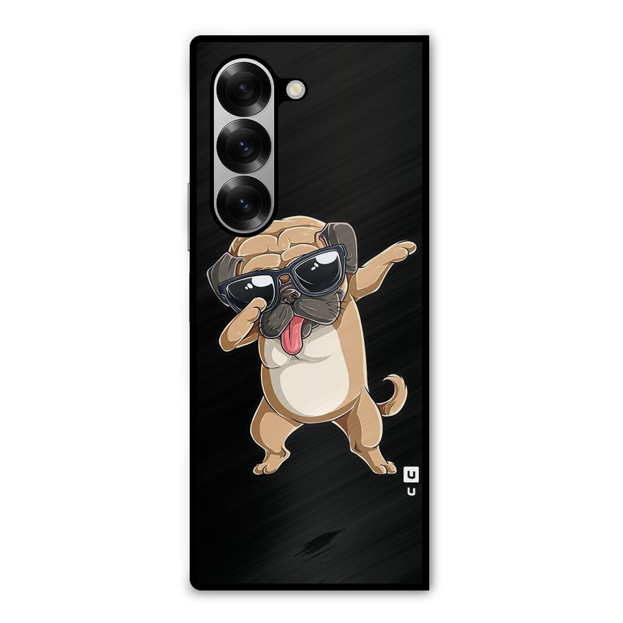 Dab Cool Dog Metal Back Case for Galaxy Z Fold6