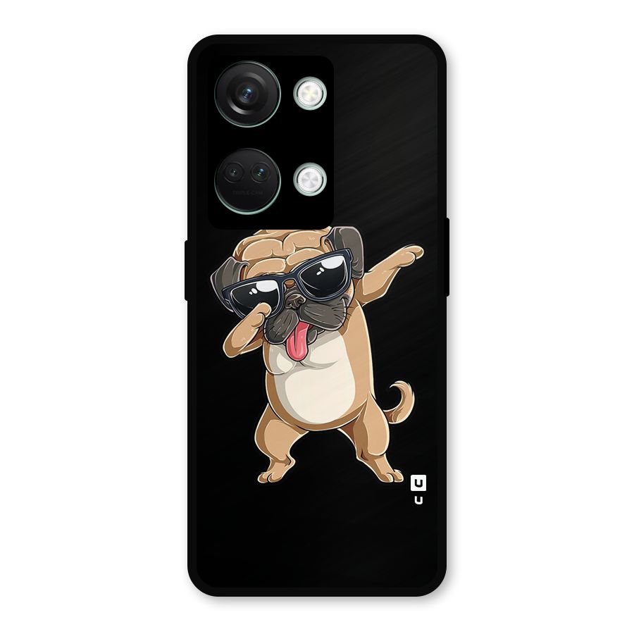 Dab Cool Dog Metal Back Case for OnePlus Nord 3