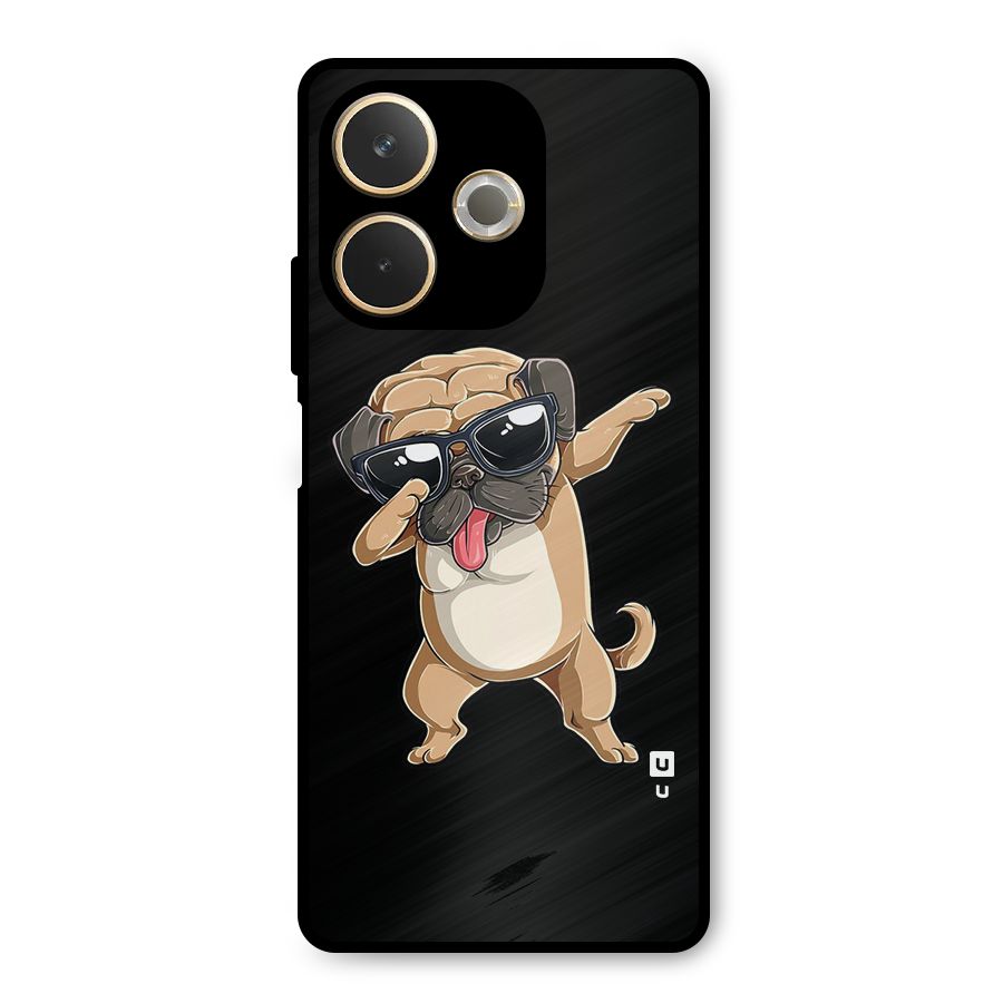 Dab Cool Dog Metal Back Case for Oppo A5 Pro