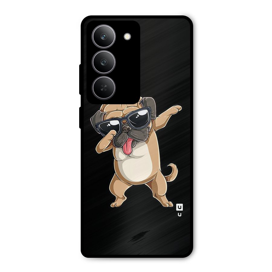 Dab Cool Dog Metal Back Case for Realme 14x