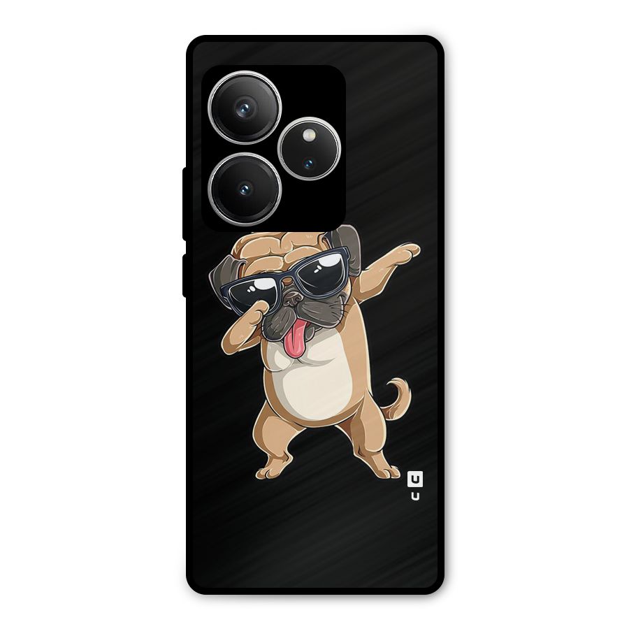 Dab Cool Dog Metal Back Case for Realme GT 6