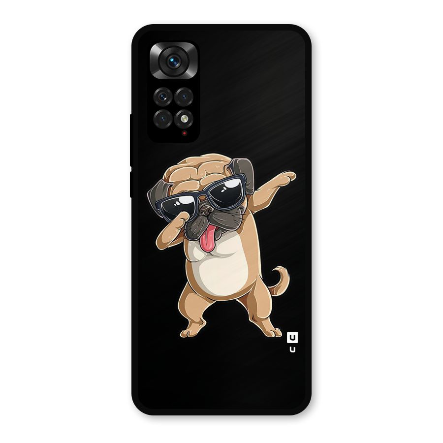 Dab Cool Dog Metal Back Case for Redmi Note 11s