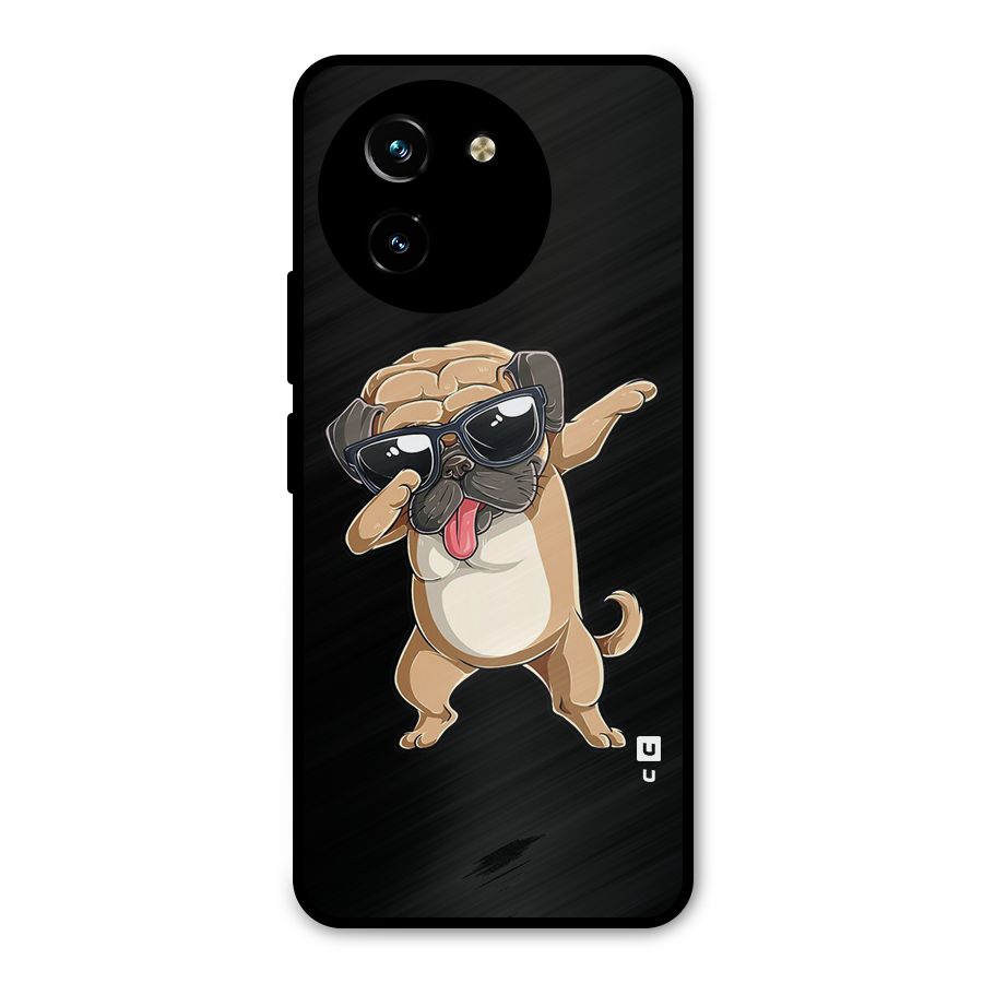 Dab Cool Dog Metal Back Case for Vivo T3x