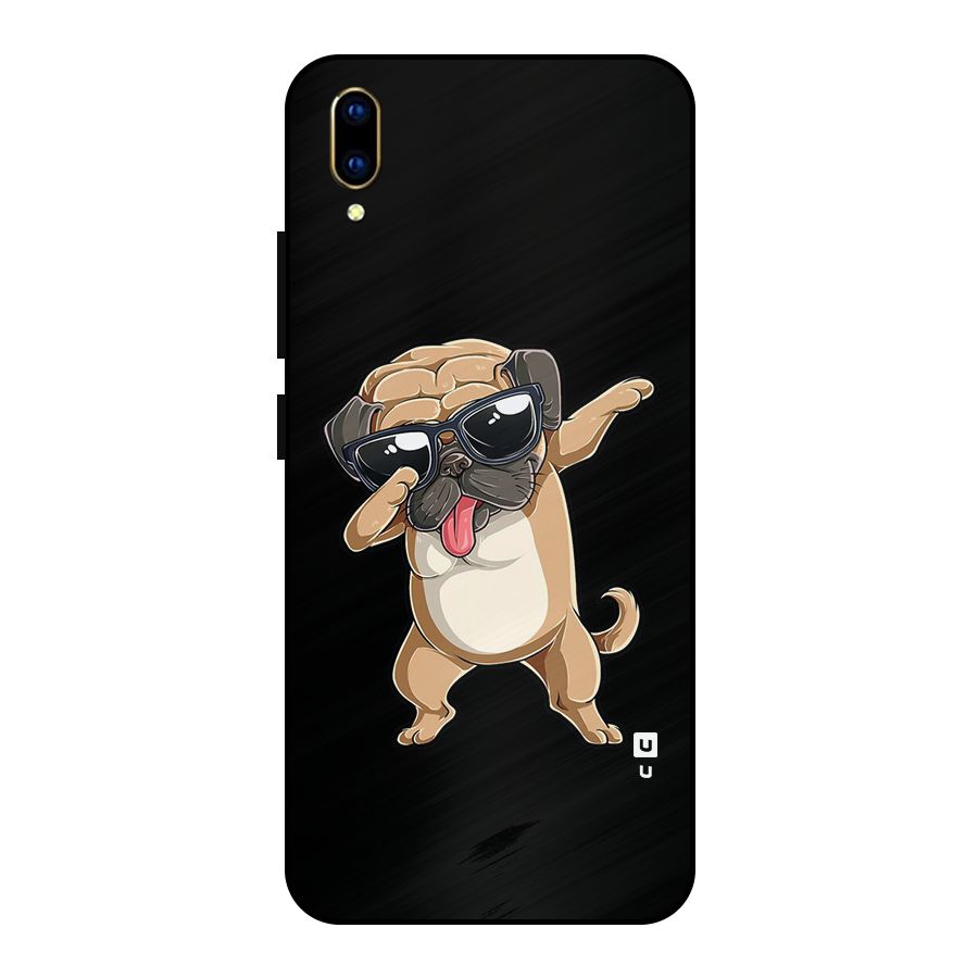 Dab Cool Dog Metal Back Case for Vivo V11 Pro