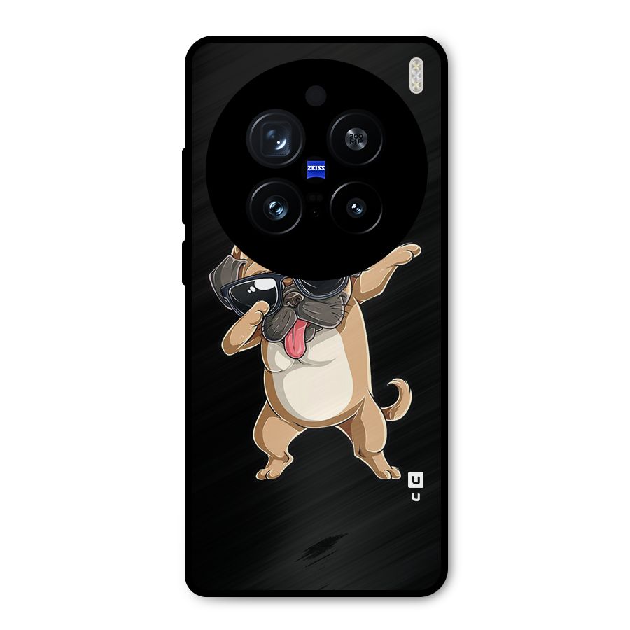 Dab Cool Dog Metal Back Case for Vivo X200 Pro