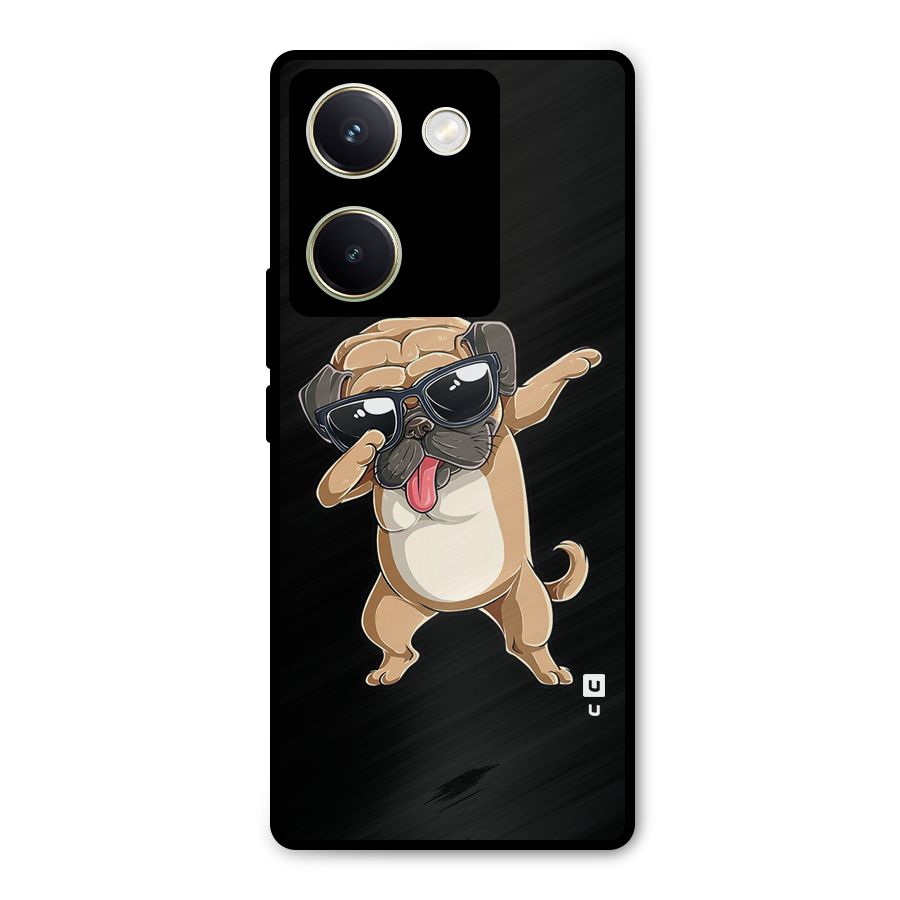 Dab Cool Dog Metal Back Case for Vivo Y200 Pro