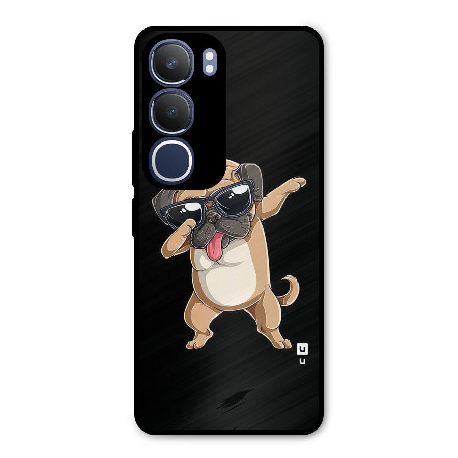 Dab Cool Dog Metal Back Case for Vivo Y29