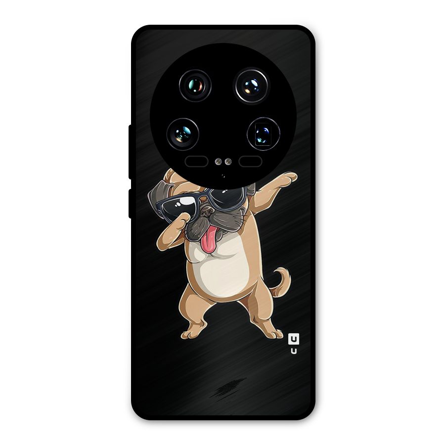 Dab Cool Dog Metal Back Case for Xiaomi 14 Ultra