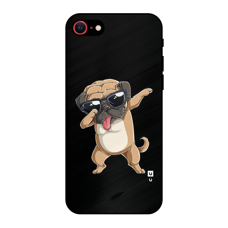Dab Cool Dog Metal Back Case for iPhone 7