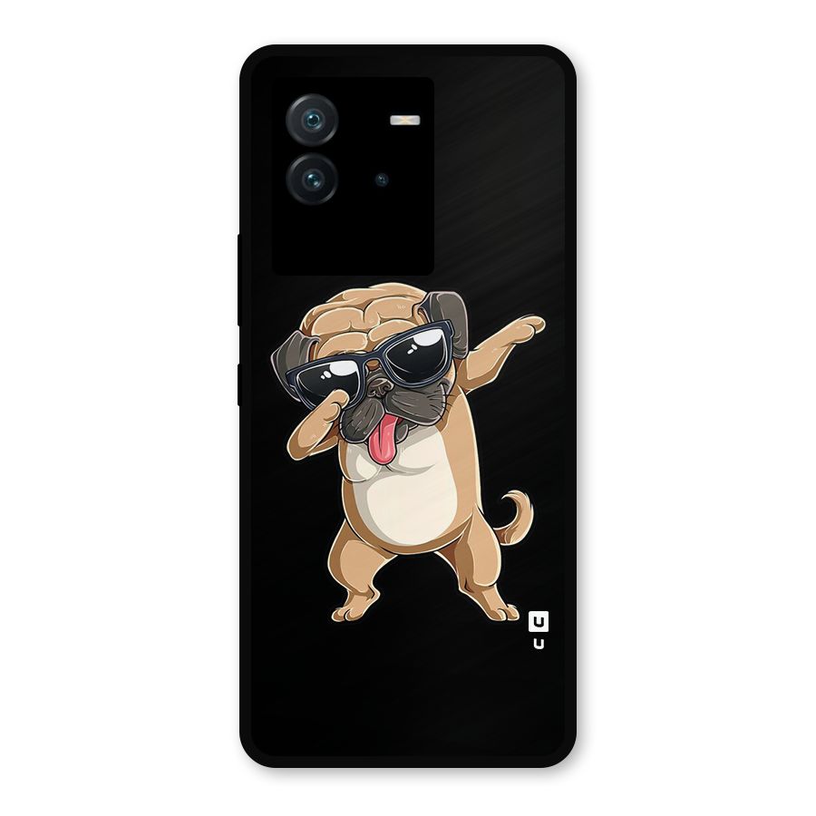 Dab Cool Dog Metal Back Case for iQOO Neo 6 5G