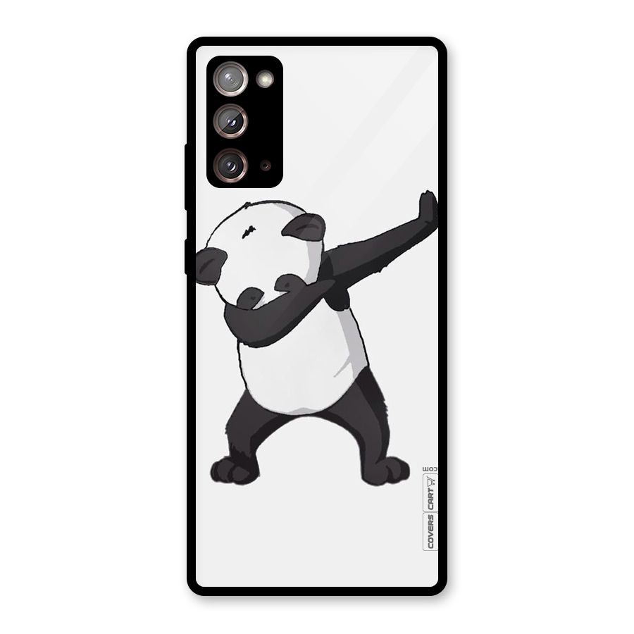 Dab Panda Shoot Glass Back Case for Galaxy Note 20