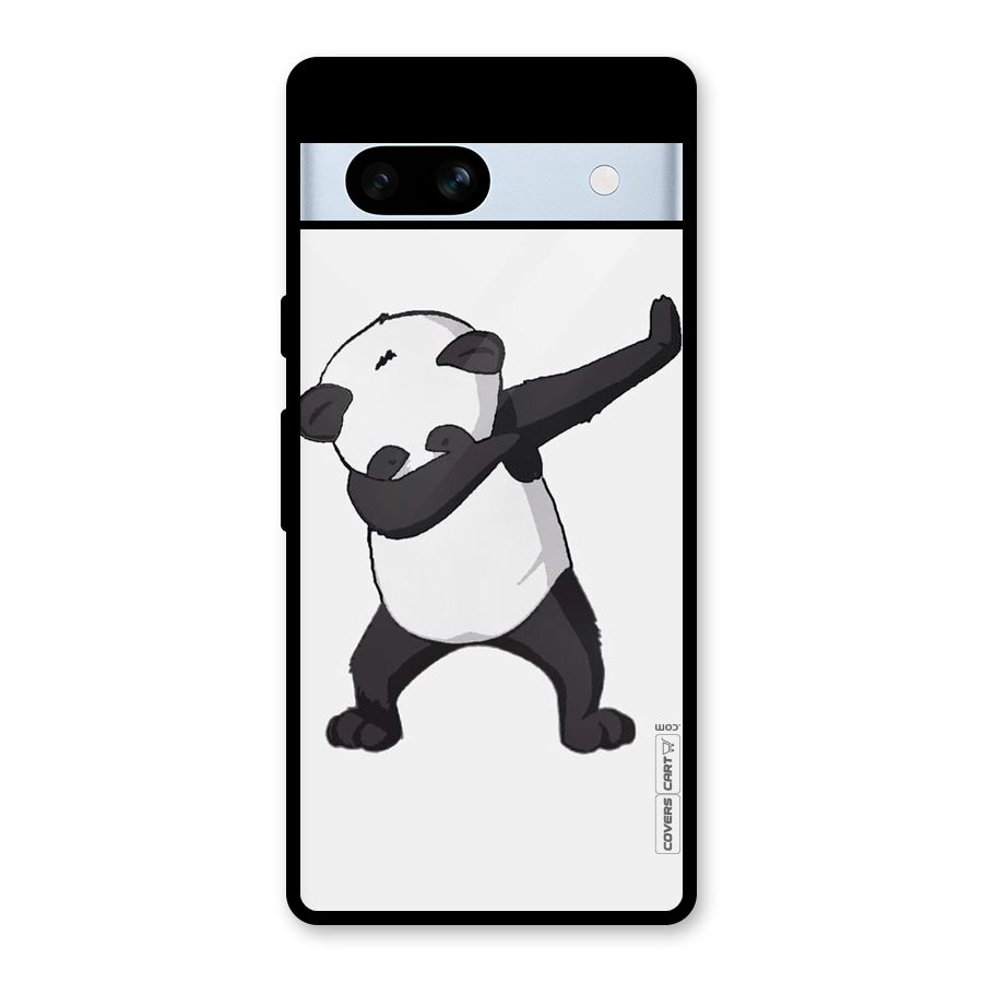 Dab Panda Shoot Glass Back Case for Google Pixel 7a