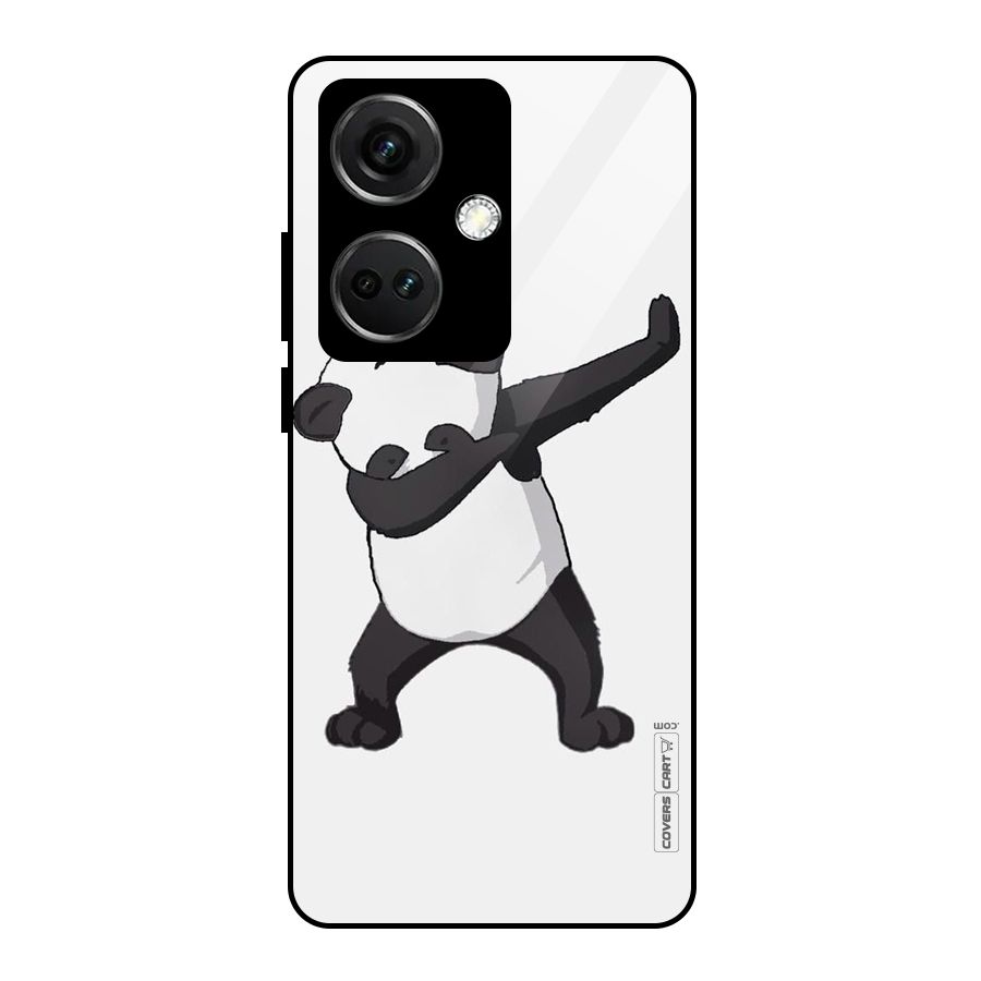 Dab Panda Shoot Glass Back Case for OnePlus Nord CE 3 5G