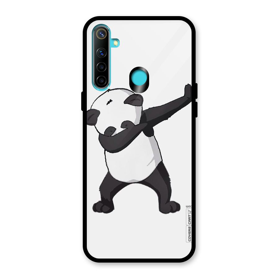 Dab Panda Shoot Glass Back Case for Realme Narzo 10