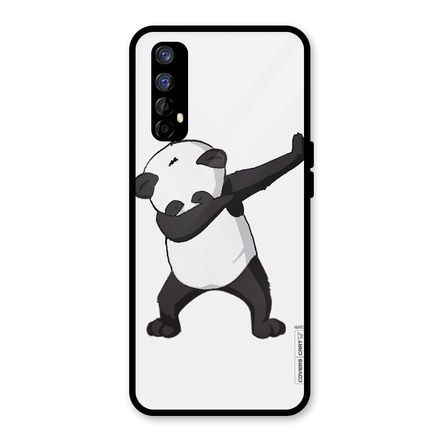Dab Panda Shoot Glass Back Case for Realme Narzo 20 Pro