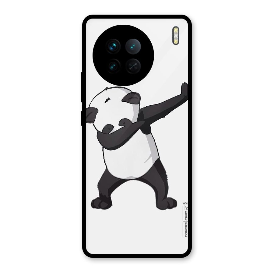 Dab Panda Shoot Glass Back Case for Vivo X90