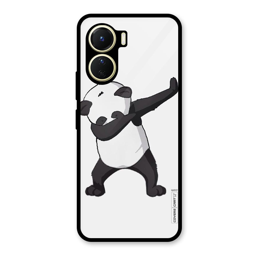 Dab Panda Shoot Glass Back Case for Vivo Y56