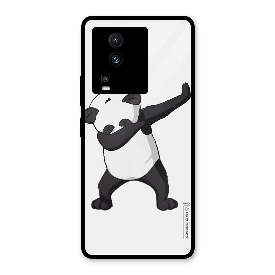 Dab Panda Shoot Glass Back Case for Vivo iQOO Neo 7