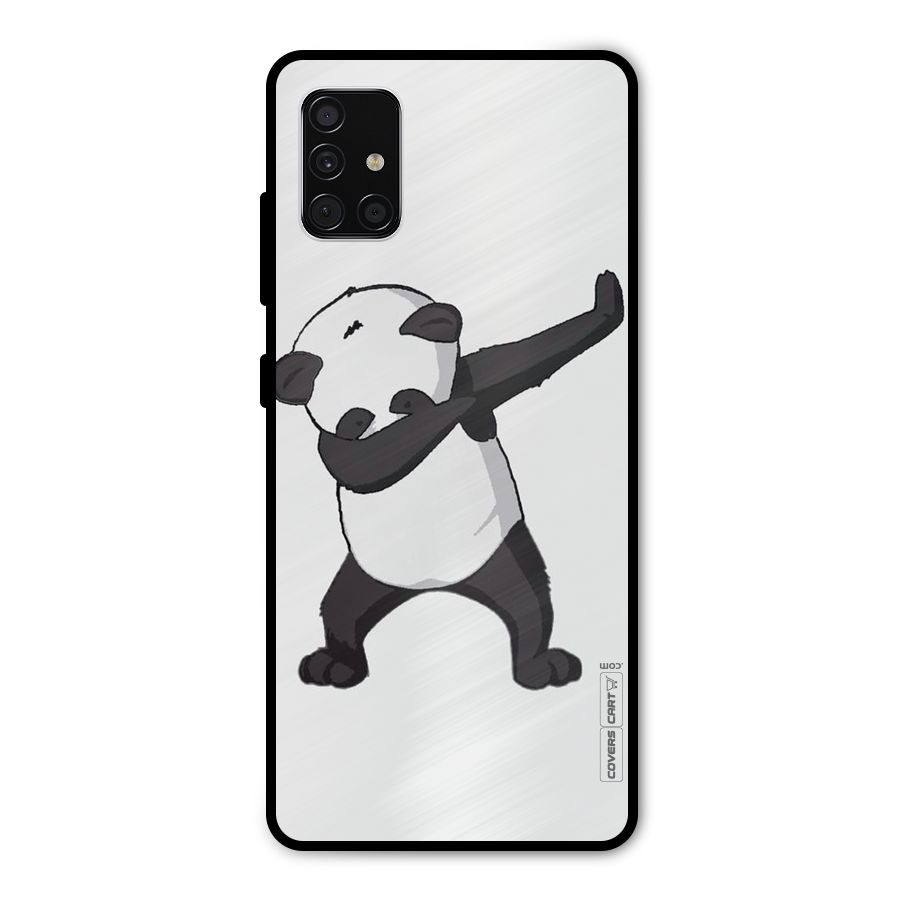 Dab Panda Shoot Metal Back Case for Galaxy A51