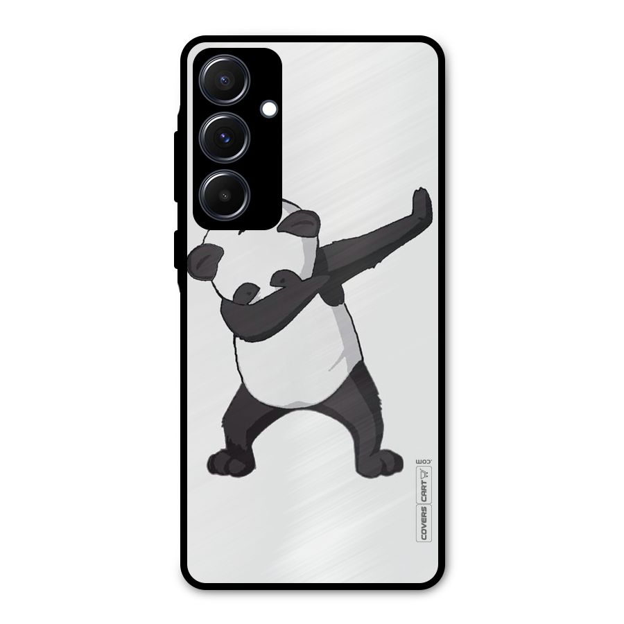Dab Panda Shoot Metal Back Case for Galaxy A55