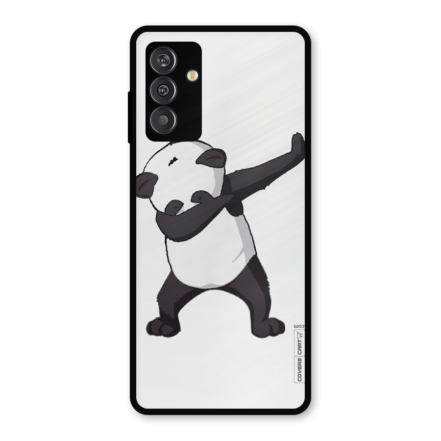 Dab Panda Shoot Metal Back Case for Galaxy F13