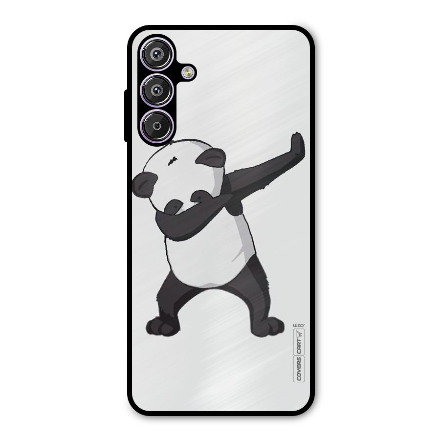 Dab Panda Shoot Metal Back Case for Galaxy F15