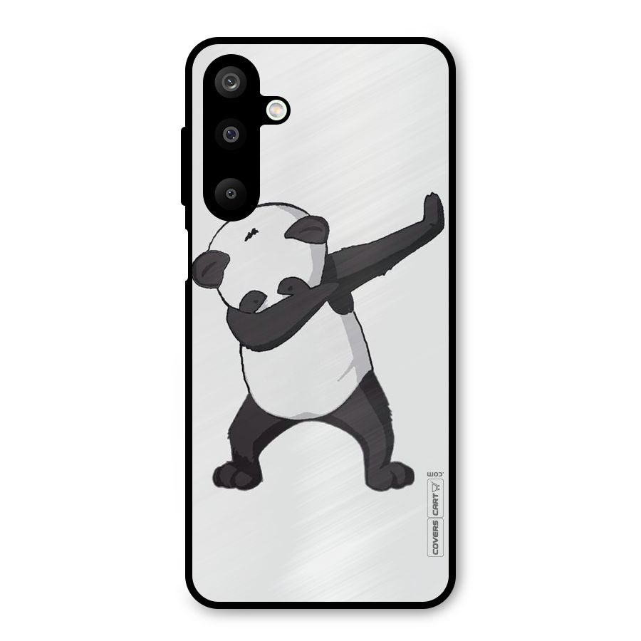 Dab Panda Shoot Metal Back Case for Galaxy M16