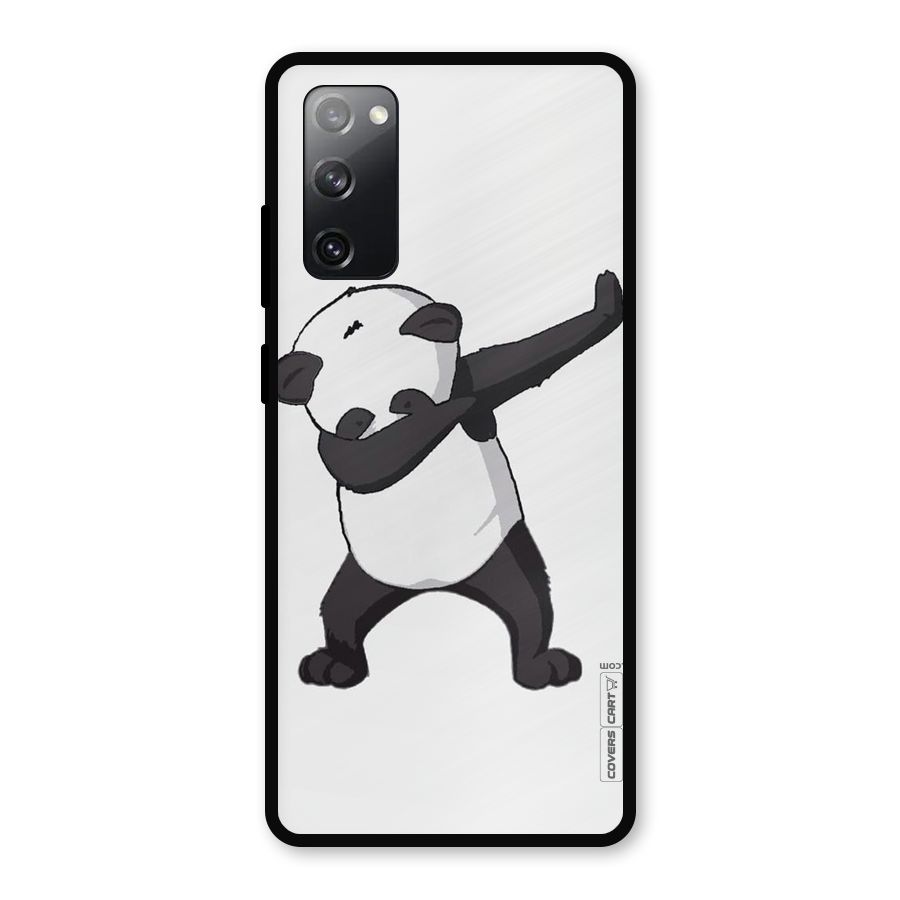 Dab Panda Shoot Metal Back Case for Galaxy S20 FE 5G