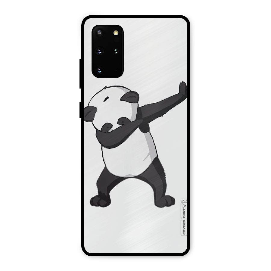 Dab Panda Shoot Metal Back Case for Galaxy S20 Plus
