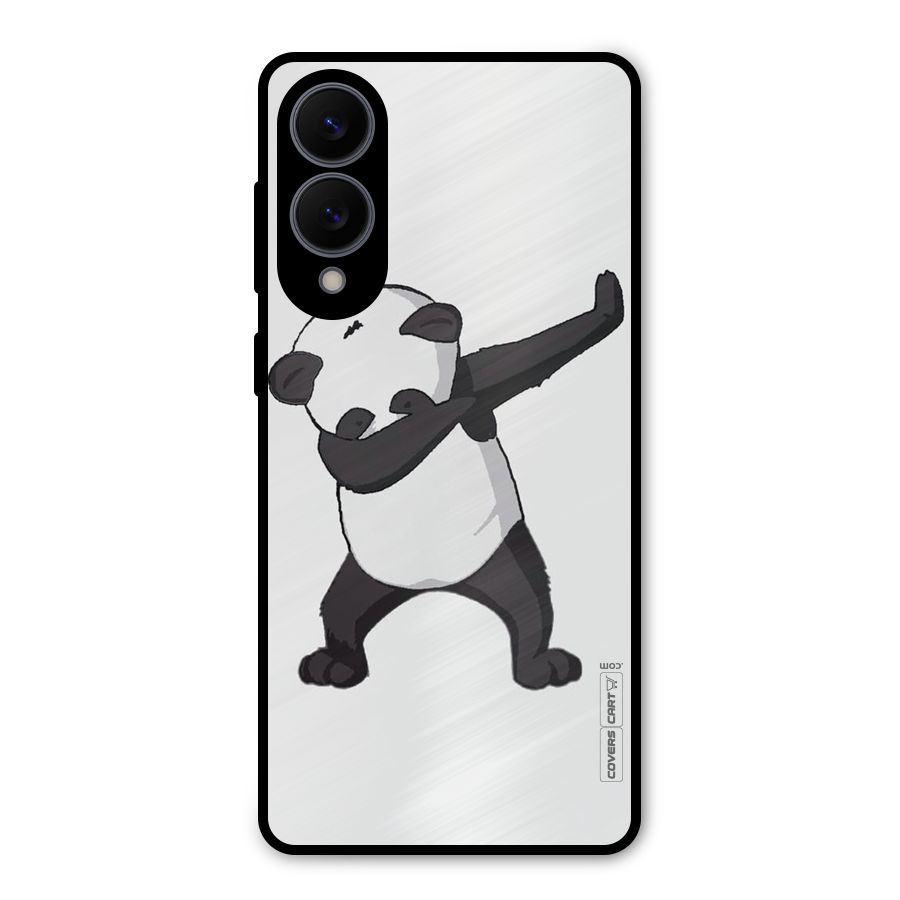 Dab Panda Shoot Metal Back Case for Galaxy S25 Edge