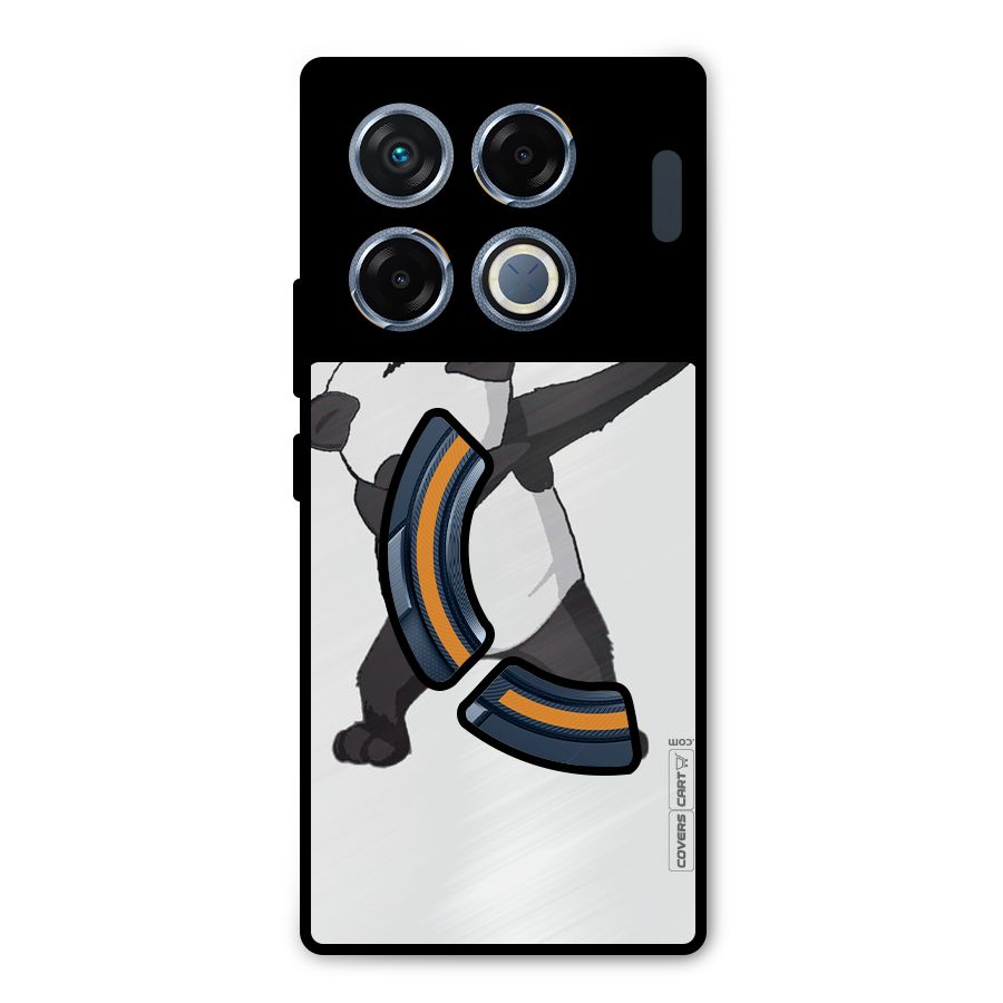 Dab Panda Shoot Metal Back Case for Infinix GT 20 Pro