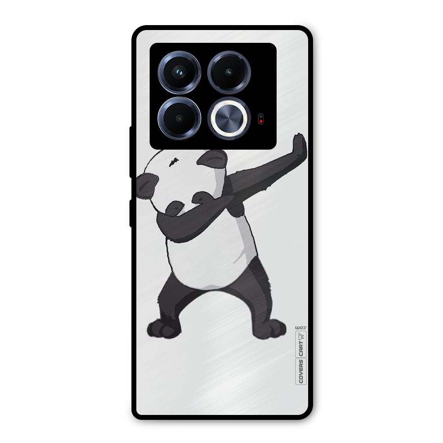 Dab Panda Shoot Metal Back Case for Infinix Note 40 5G