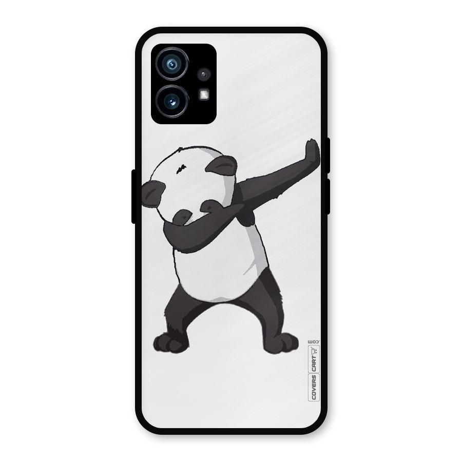 Dab Panda Shoot Metal Back Case for Nothing Phone 1