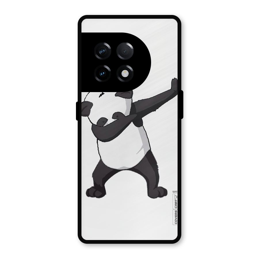 Dab Panda Shoot Metal Back Case for OnePlus 11R