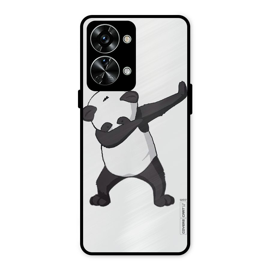 Dab Panda Shoot Metal Back Case for OnePlus Nord 2T