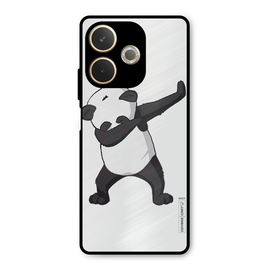 Dab Panda Shoot Metal Back Case for Oppo A5 Pro