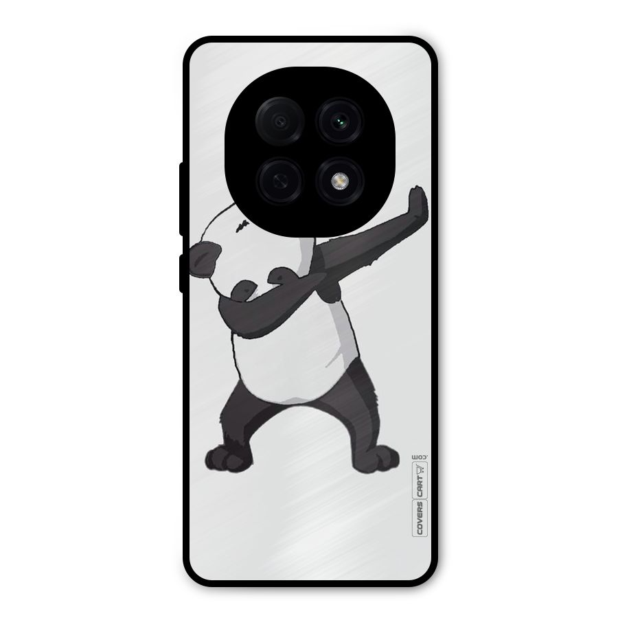 Dab Panda Shoot Metal Back Case for Oppo F29 Pro