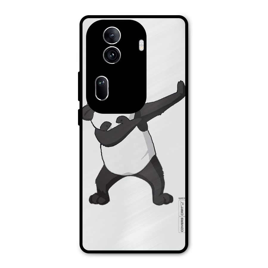 Dab Panda Shoot Metal Back Case for Oppo Reno11 Pro 5G
