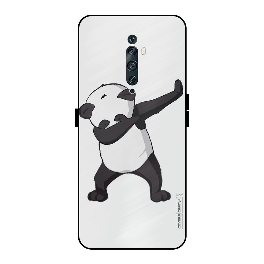 Dab Panda Shoot Metal Back Case for Oppo Reno2 Z