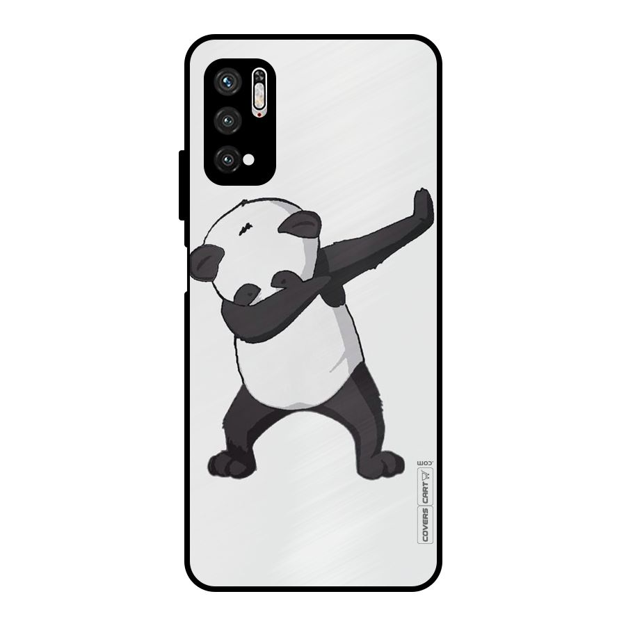 Dab Panda Shoot Metal Back Case for Poco M3 Pro 5G