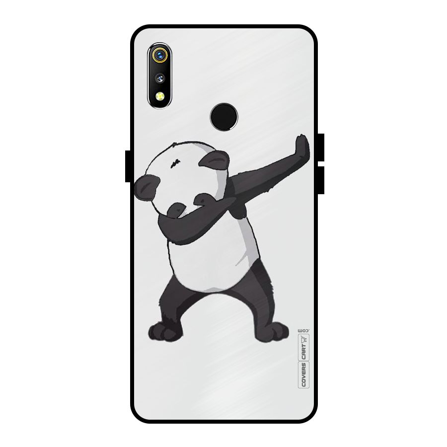 Dab Panda Shoot Metal Back Case for Realme 3i