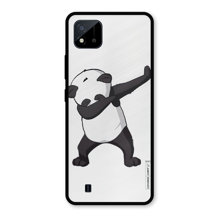 Dab Panda Shoot Metal Back Case for Realme C11 2021