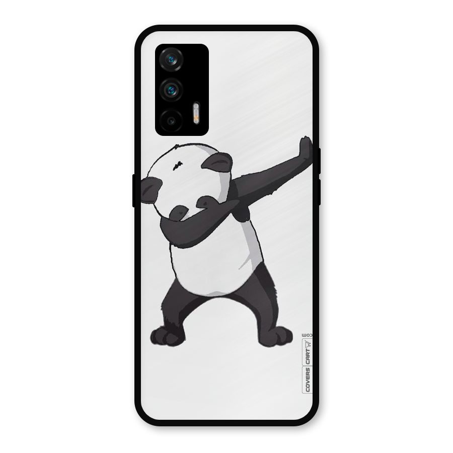 Dab Panda Shoot Metal Back Case for Realme GT 5G