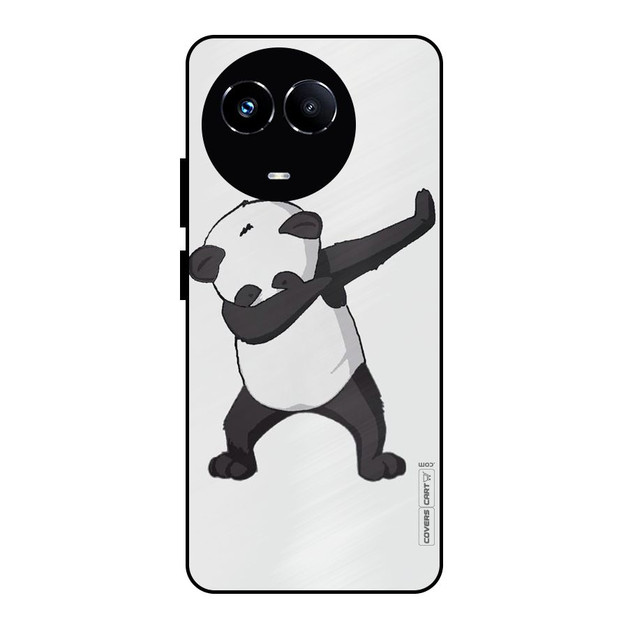 Dab Panda Shoot Metal Back Case for Realme Narzo 60X