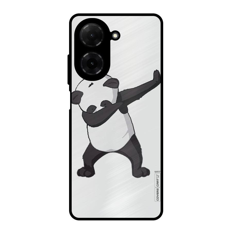 Dab Panda Shoot Metal Back Case for Redmi A5 4G
