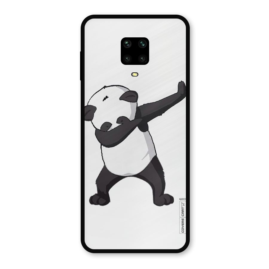 Dab Panda Shoot Metal Back Case for Redmi Note 10 Lite