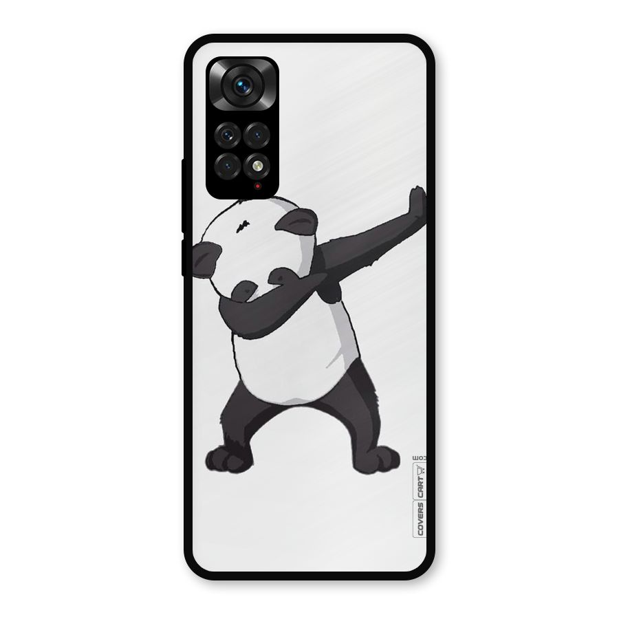 Dab Panda Shoot Metal Back Case for Redmi Note 11s