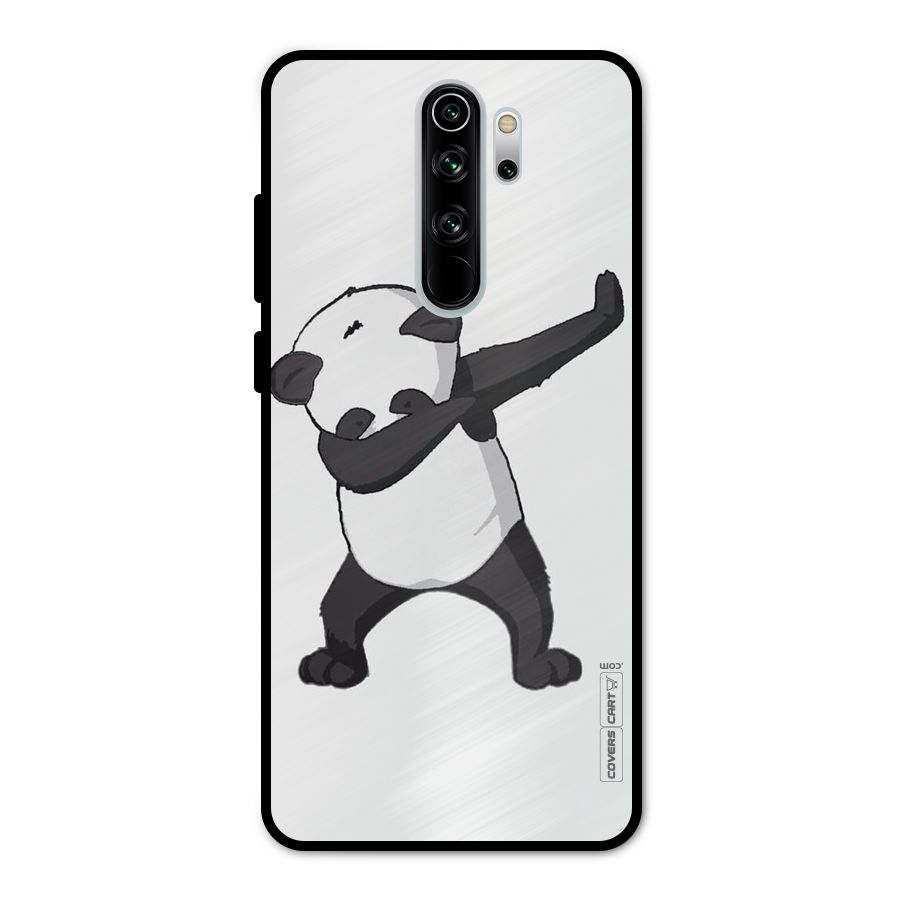 Dab Panda Shoot Metal Back Case for Redmi Note 8 Pro