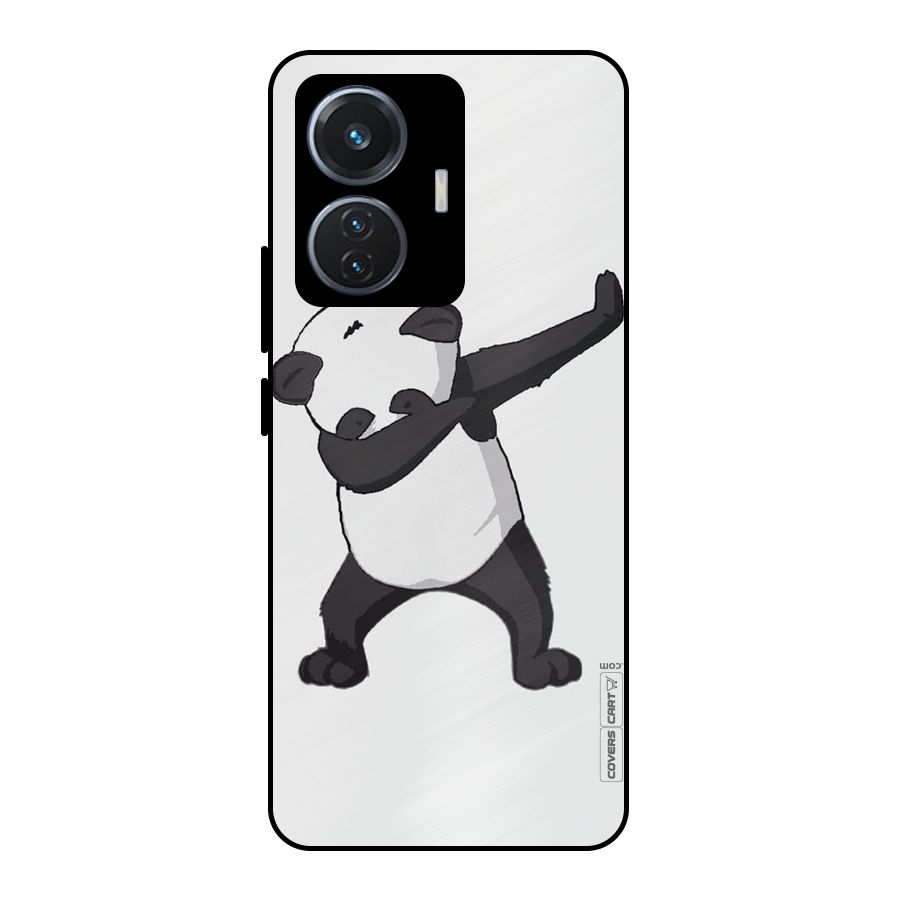 Dab Panda Shoot Metal Back Case for Vivo T1 44W